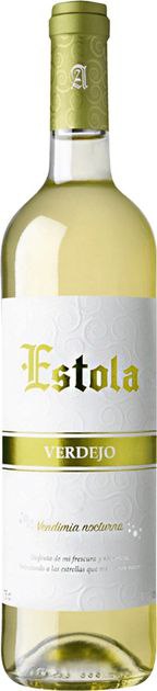 Вино біле сухе Verdejo La Mancha DO Estola 0.75л, 12.5%